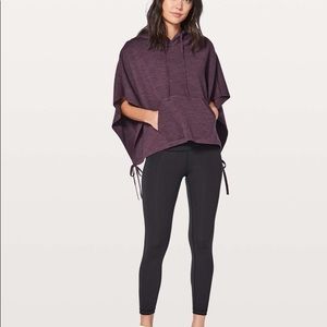 LULULEMON Merino Wool Hooded Poncho - one size